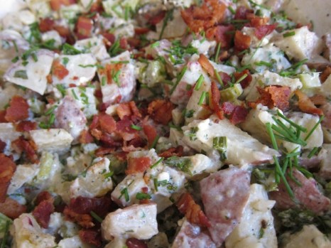 blue cheese potato salad