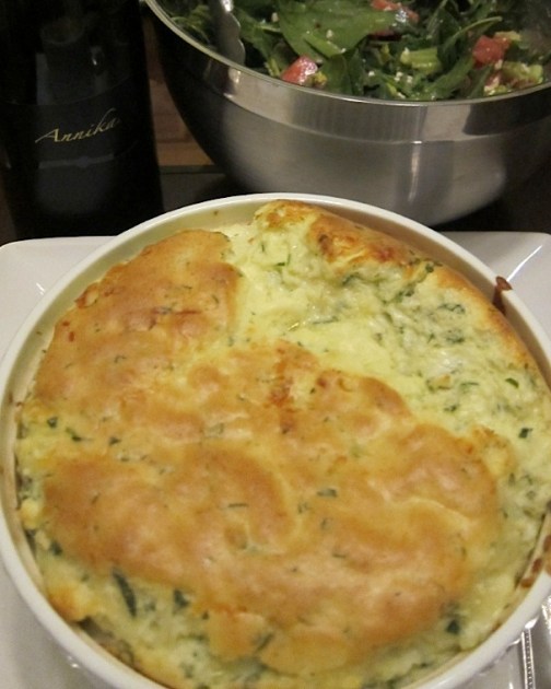 Cheese and Herb Souffle