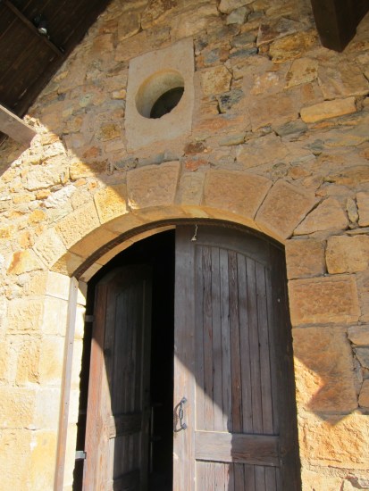 The historic Ladera stone winery built in 1888