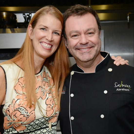 Hayley with Chef Abraham Salum