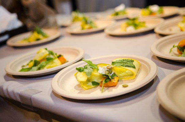 Squash salad from Dame Chef Tiffany Derry